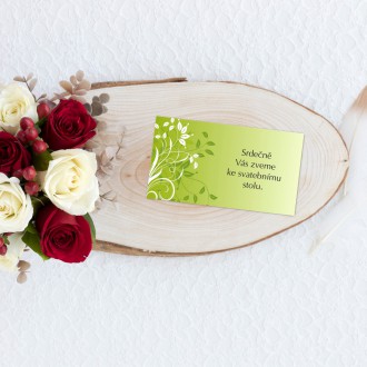 Svatební pozvánka KL1707p