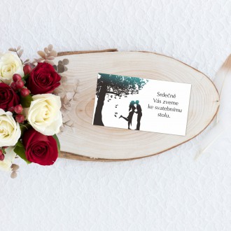 Svatební pozvánka KL1710p