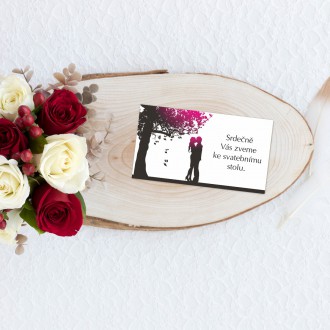 Svatební pozvánka KL1711p