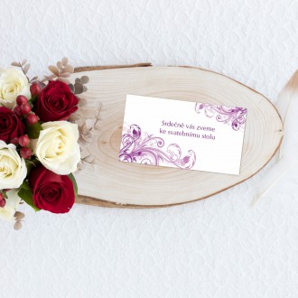 Svatební pozvánka KL1715p