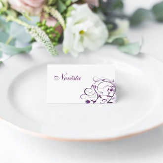 Svatební jmenovka KL1714jm