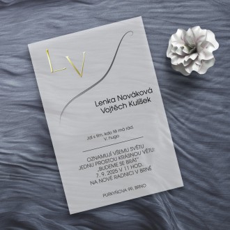 Svatební oznámení FO1115