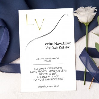 Svatební oznámení FO1115