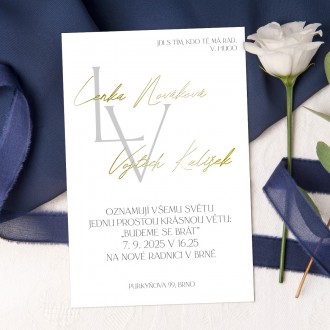 Svatební oznámení FO1117