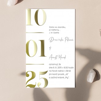 Svatební oznámení FO1119