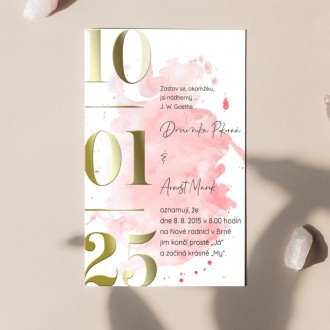 Svatební oznámení FO1119