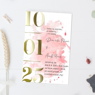 Svatební oznámení FO1119