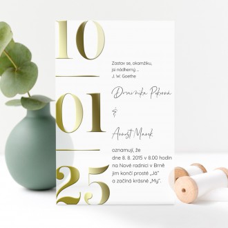 Svatební oznámení FO1119