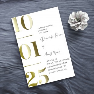 Svatební oznámení FO1119