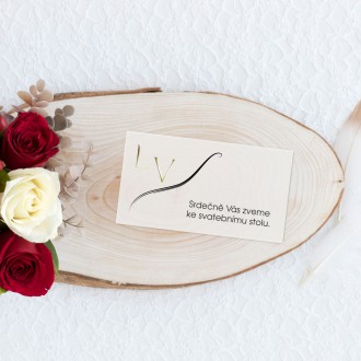 Svatební pozvánka FO1115p