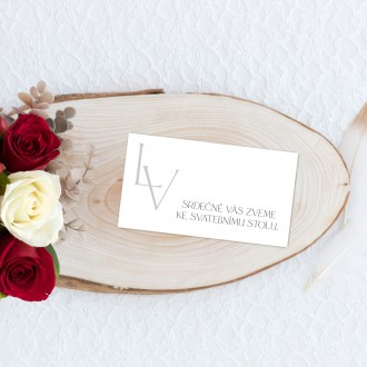 Svatební pozvánka FO1117p