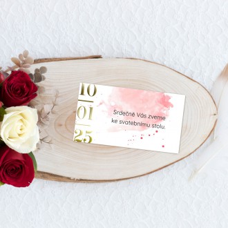 Svatební pozvánka FO1119p