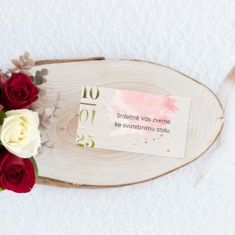 Svatební pozvánka FO1119p