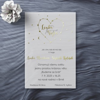 Svatební oznámení FO1122
