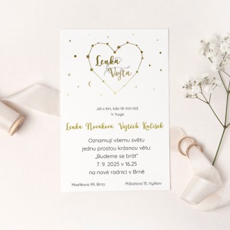 Svatební oznámení FO1122
