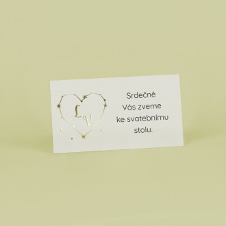 Svatební pozvánka FO1122p