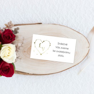 Svatební pozvánka FO1122p