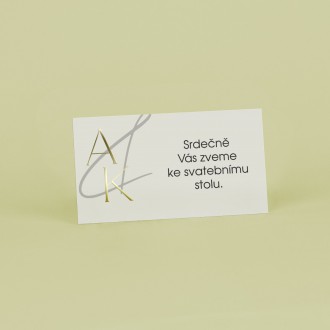 Svatební pozvánka FO1124p