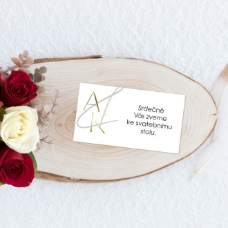 Svatební pozvánka FO1124p