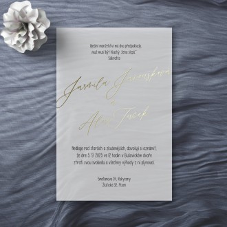 Svatební oznámení FO1125