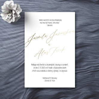 Svatební oznámení FO1125