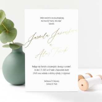Svatební oznámení FO1125