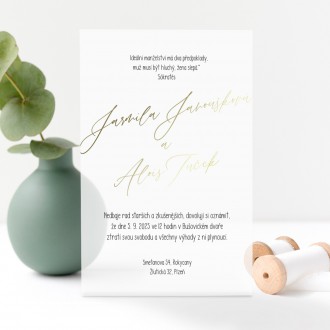 Svatební oznámení FO1125