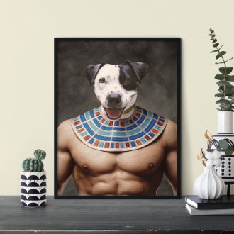 Portrét mazlíčka Anubis busta