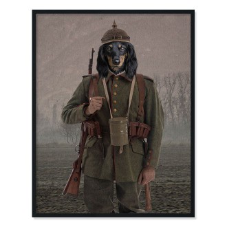 Portrét mazlíčka Soldier