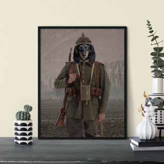 Portrét mazlíčka Soldier