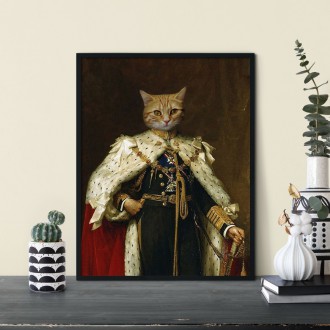 Portrét mazlíčka King