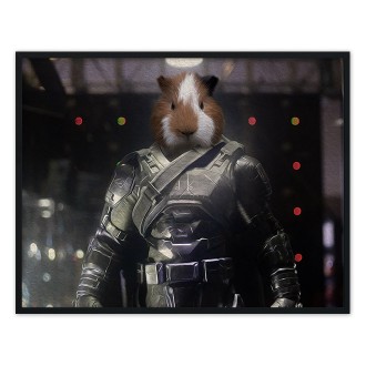 Portrét mazlíčka Cyborg