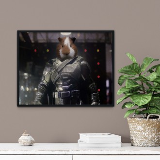 Portrét mazlíčka Cyborg