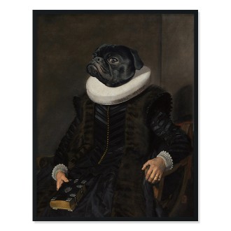 Portrét mazlíčka Renaissance