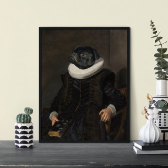 Portrét mazlíčka Renaissance