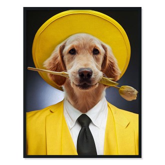 Portrét mazlíčka Yellow