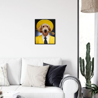 Portrét mazlíčka Yellow