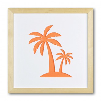 Nástěnná dekorace Palmy