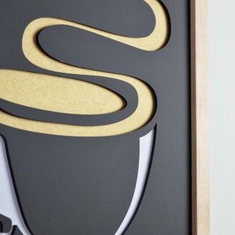 Nástěnná dekorace Šálek kávy