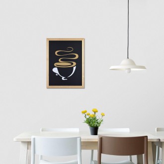 Nástěnná dekorace Šálek kávy