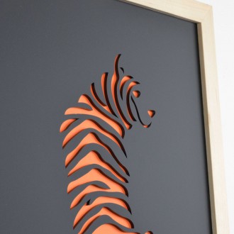 Nástěnná dekorace Tygr