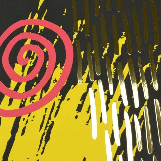 Abstraktní Umění 2 3D Zlatý Plakát