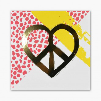 Abstraktní Umění 10 3D Zlatý Plakát