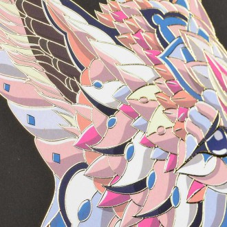 Pouštní Liška 3D Zlatý Plakát