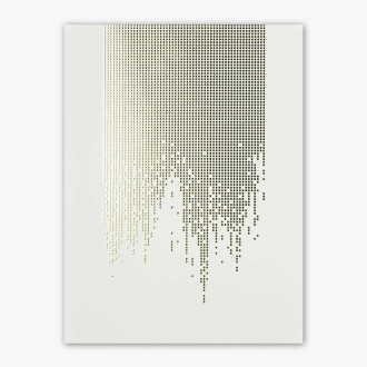 Zlatý déšť 3D Zlatý Plakát