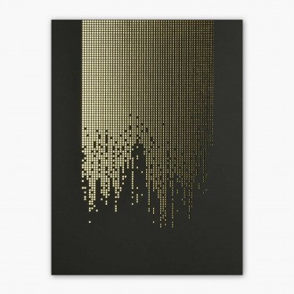 Zlatý déšť 2 3D Zlatý Plakát