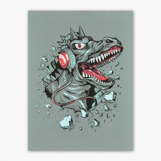 T-Rex 3D Plakát