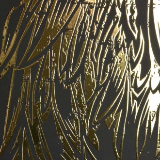 Andělské křídlo levé 3D Zlatý Plakát