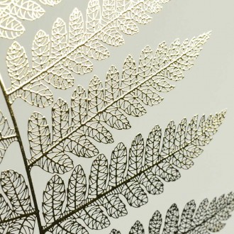 List 2 3D Zlatý Plakát