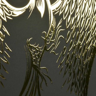 Fénix 3D Zlatý Plakát